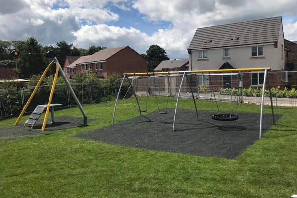 Residential play area at Taylor Wimpey in Eccleshall, Stafford