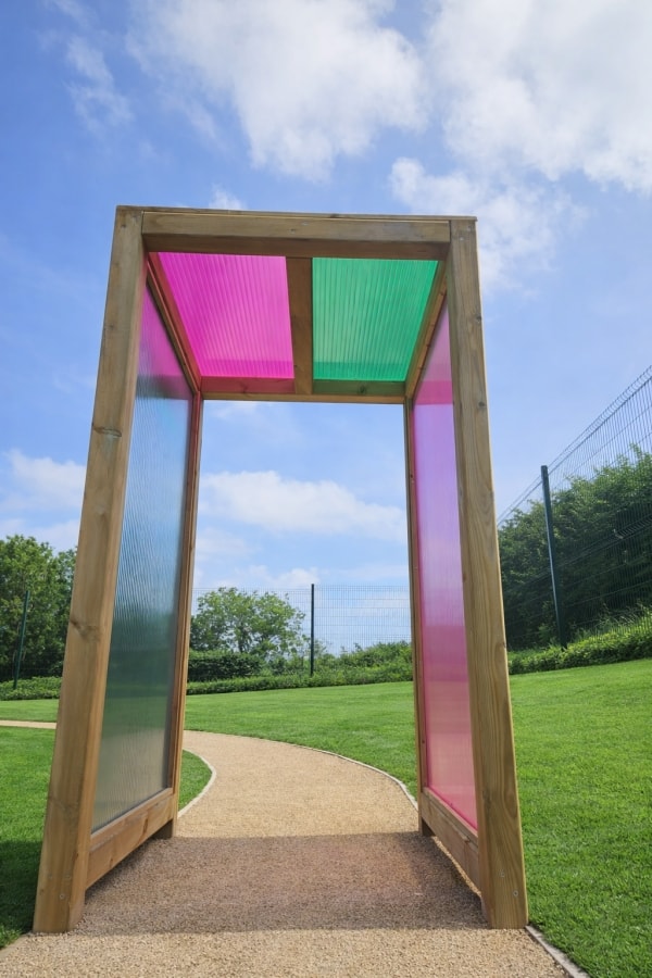 Coloured Polycarbonate Sensory Tunnel