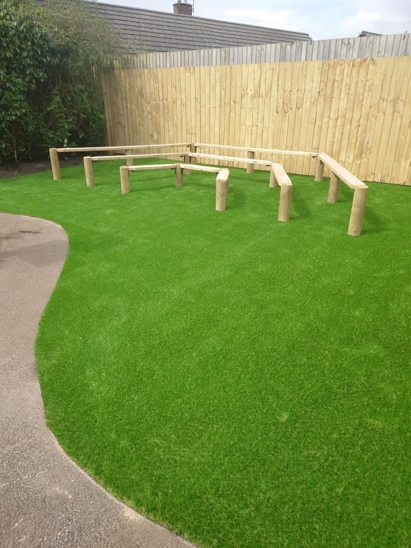 U-Shaped Seating Area